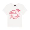 MARC JACOBS THE APPLE LOGO FEMME TEE 2F6RTP029C14111